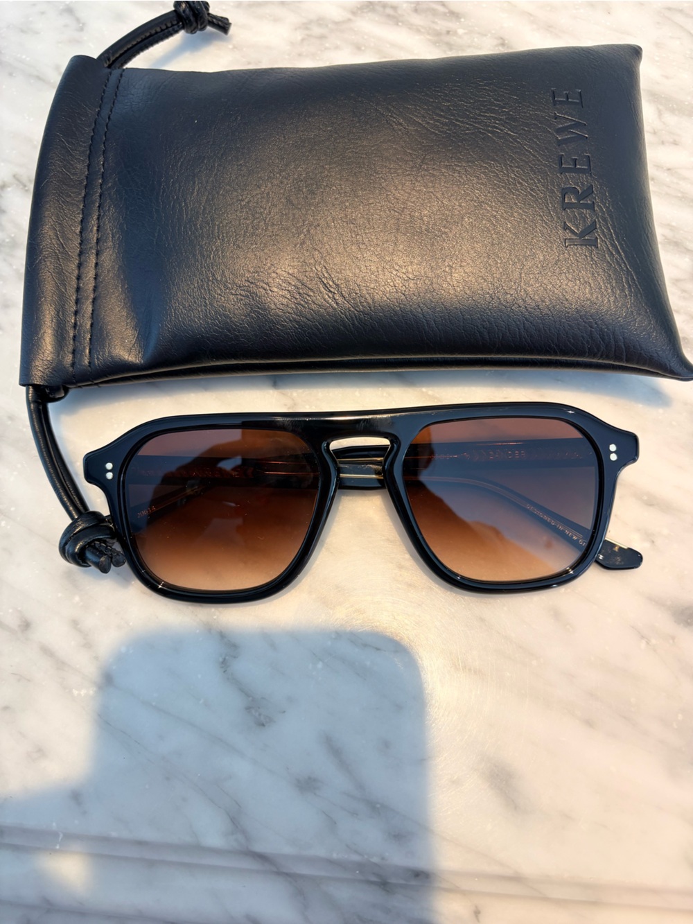 Black Krewe Sunglasses Never Worn